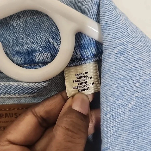 Levis 90s Patchwork Truckers Jacket. Size small - Picture 9 of 12